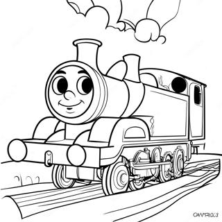 Edward The Blue Engine Coloring Page 52977-44053