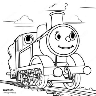 Edward The Blue Engine Coloring Page 52977-44056