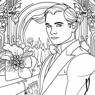 The Great Gatsby Coloring Page 53006-44072