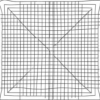 Fun Coordinate Grid Coloring Page 53027-44089