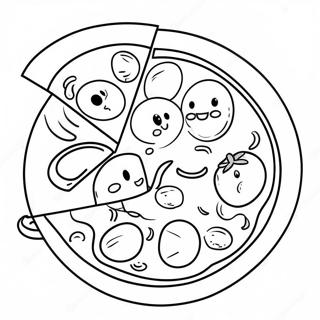 Easy Cute Food Coloring Pages