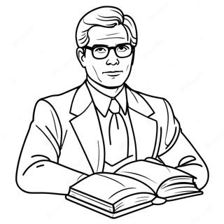 Lawyer Coloring Page 53046-44100