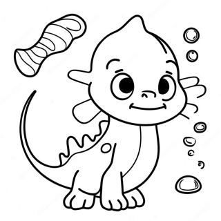 Newt Coloring Page 53056-44111