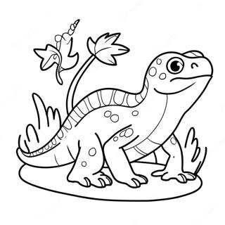 Newt Coloring Page 53056-44112