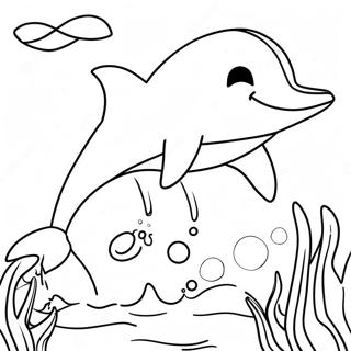 Barbie Dolphin Magic Coloring Page 53066-44114