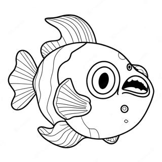 Angler Fish Coloring Page 53126-44164