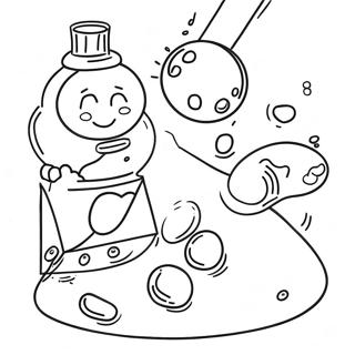 Fun Science Experiment Coloring Page 5313-4262