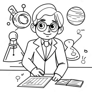 Scientific Method Coloring Page 53156-44187