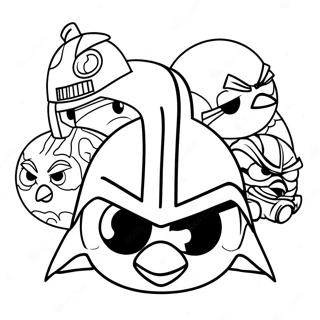 Angry Birds Star Wars Coloring Page 53176-44215