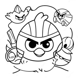 Angry Birds Star Wars Coloring Page 53176-44216