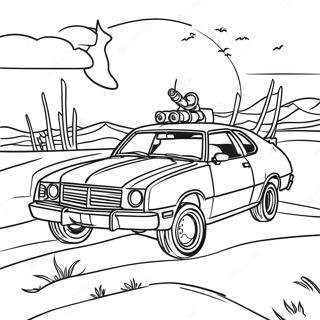 Mad Max Coloring Page 53196-44222