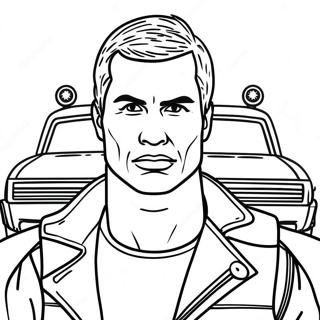 Mad Max Coloring Page 53196-44223