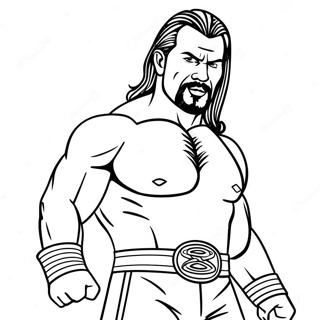 Editable Wwe Coloring Page 53236-44252