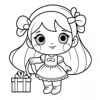 Shoppies Coloring Page 53267-44271