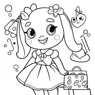 Shoppies Coloring Page 53267-44272