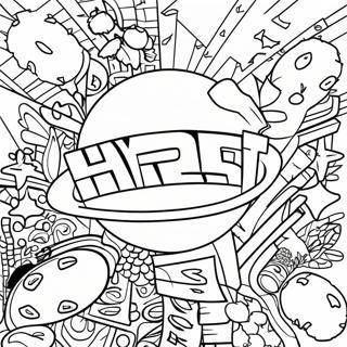 Hypebeast Coloring Pages