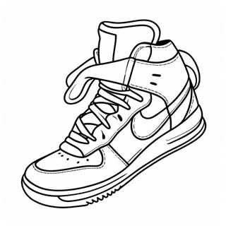 Cool Hypebeast Sneaker Coloring Page 53298-44300