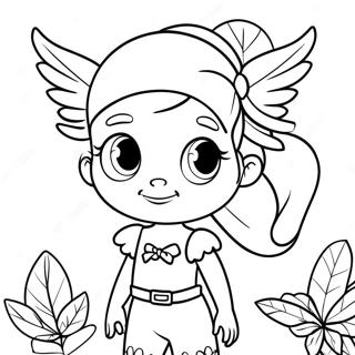 Pirate Fairy Coloring Page 53347-44330