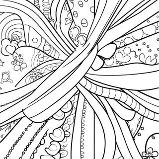 Ribbons Coloring Pages