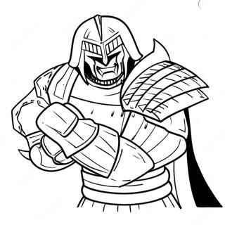 Shredder Tmnt Coloring Pages