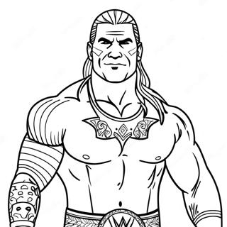 Wwe Coloring Page 53417-44399