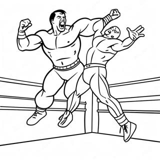 Action Heroes Coloring Pages