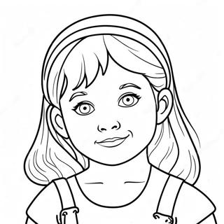 A For Adley Coloring Page 5342-4274