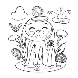 Surrealism Coloring Page 53438-44423