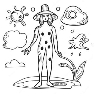 Surrealism Coloring Page 53438-44424