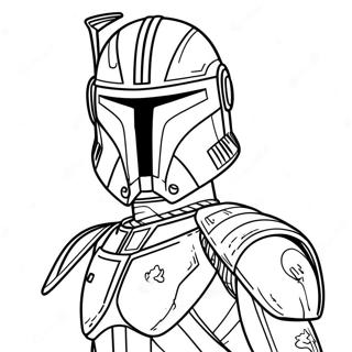 Captain Rex Coloring Page 53478-44442