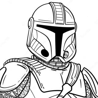 Captain Rex Coloring Page 53478-44444