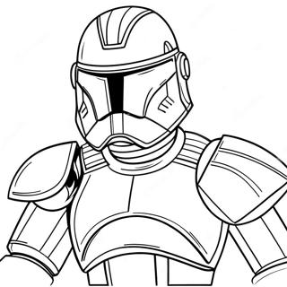 Captain Rex In Battle Armor Coloring Page 53479-44577