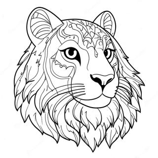 Animal To Paint Coloring Page 53498-44597