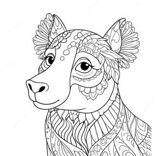 Animal To Paint Coloring Page 53498-44598