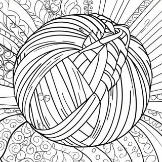 Yarn Ball Coloring Page 53518-44464