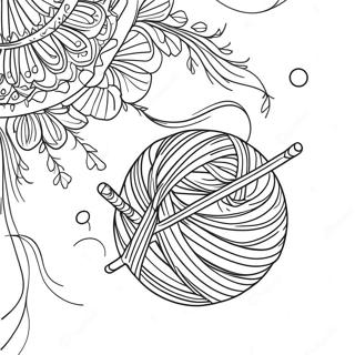 Yarn Ball Coloring Page 53518-44611