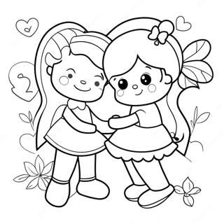 Valentines Day Coloring Pages