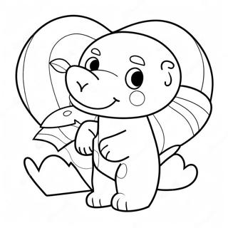 Valentines Day Coloring Page 5352-4282