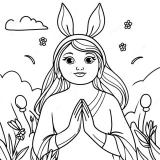 Ostara Coloring Pages