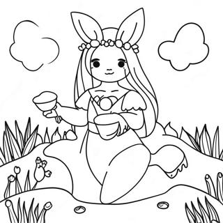 Ostara Coloring Page 53548-44483