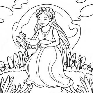 Ostara Coloring Page 53548-44484