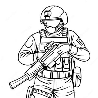 Special Forces Coloring Pages