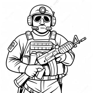 Special Forces Coloring Page 53558-44639