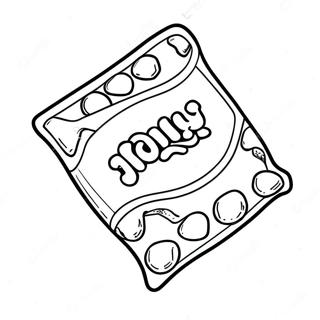 Jolly Rancher Candy Outline Coloring Page 53568-44496