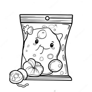 Jolly Rancher Candy Outline Coloring Page 53568-44653