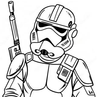 Scout Trooper Coloring Page 53598-44532