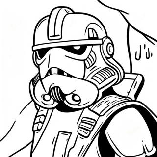 Scout Trooper Coloring Page 53598-44681