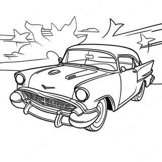 Grease Lightning Car Coloring Page 53619-44538