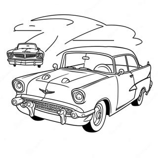 Grease Lightning Car Coloring Page 53619-44699