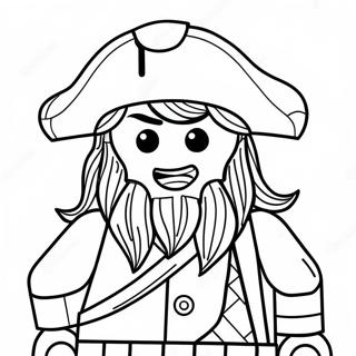 Lego Pirate Captain Coloring Page 53629-44548